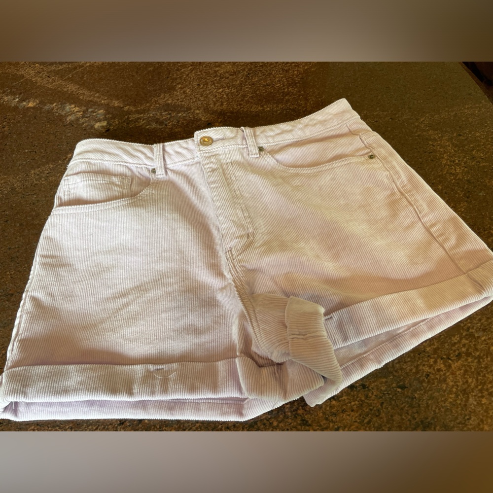 Forever 21 Blush Corduroy Shorts